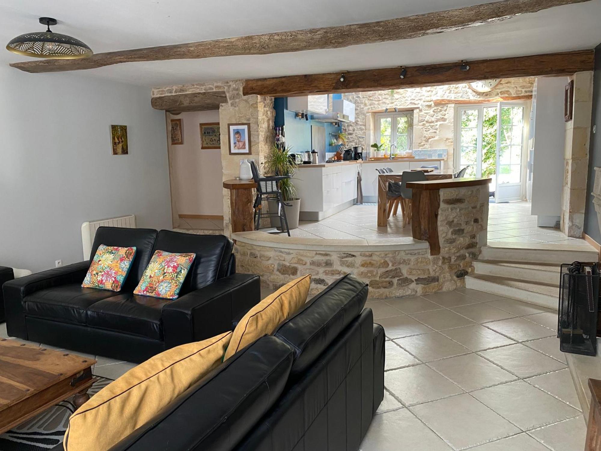 Les 5 Timbres Villa Montpellier-de-Médillan Buitenkant foto